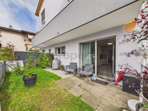 Elegante casa plurifamiliare di 3 appartamenti con giardino, Arbedo-Castione 10
