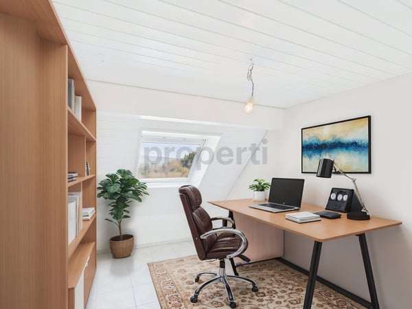 Wunderschöne, charmante und grosse 3.5-Zimmer-Dachgeschosswohnung in Grindel mit Cheminéeofen 5