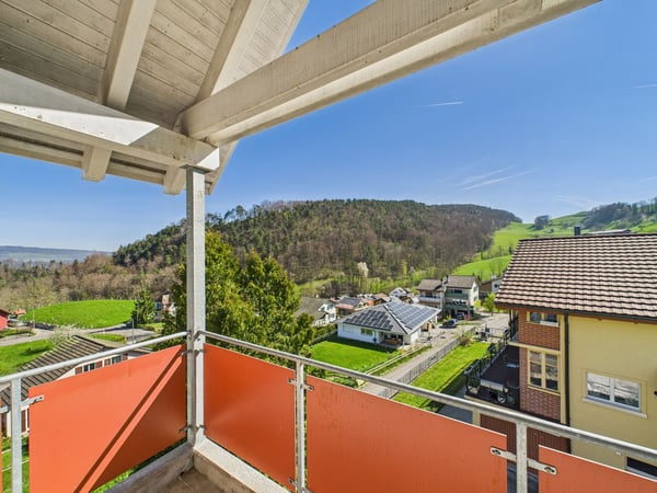 Wunderschöne, charmante und grosse 3.5-Zimmer-Dachgeschosswohnung in Grindel mit Cheminéeofen 8