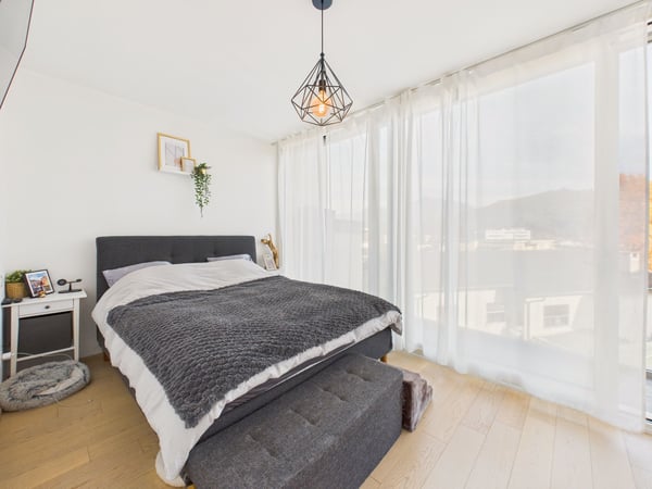 Moderna 2.5 locali attic-flat con ampio balcone, Agno 6