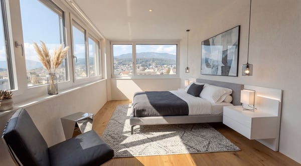 Exklusives 5.5-Zimmer-Neubau-Doppeleinfamilienhaus mit Weitsicht 2