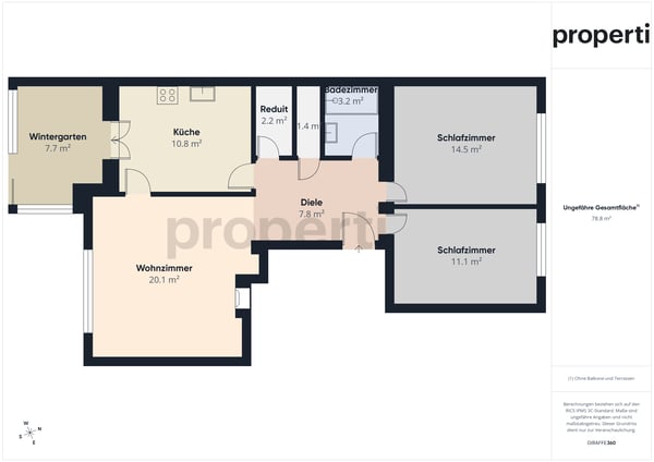 Modernes 3.5-Zimmer-Apartment mit Balkon, Liestal 12
