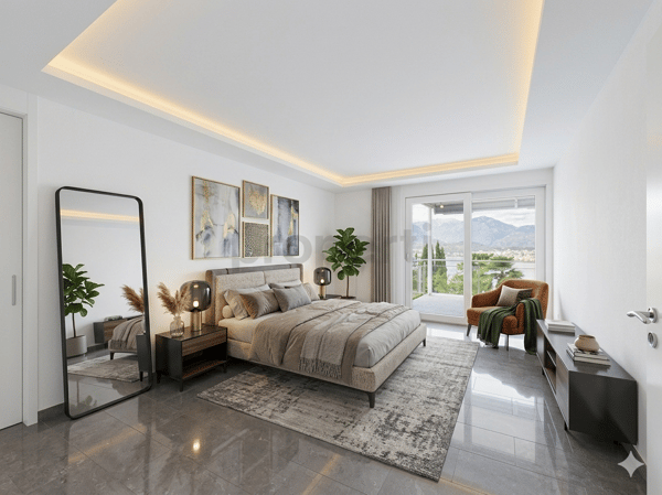Incantevole appartamento di 3.5 locali con vista mozzafiato sul Lago Maggiore / Charmante 3.5-Zimmer-Wohnung mit Seeblick in Gerra (Gambarogno) 7