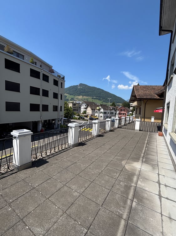 Neu renovierte 4-Zimmer-Elegantwohnung mit Balkon in Schwyz 4