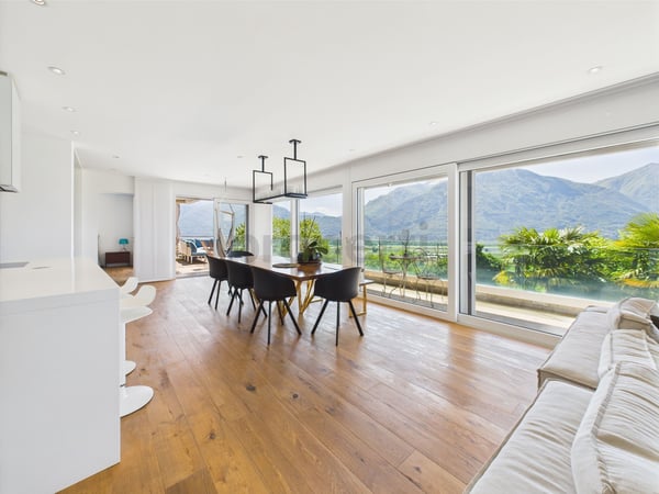 Esclusivo Appartamento con Vista lago Panoramica a Gordola 2
