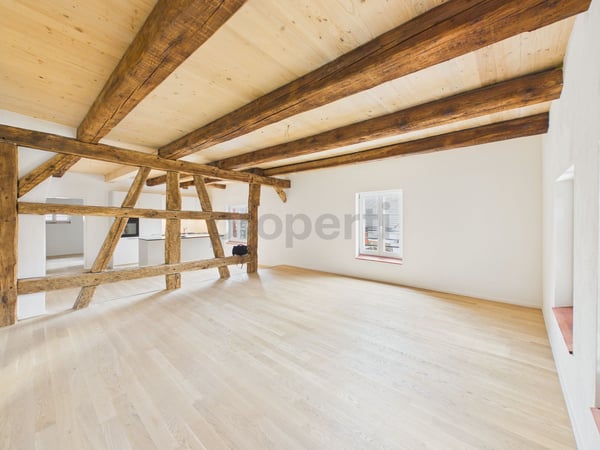 Einzigartige 3.5-Zimmer-Wohnung mit historischem Charakter 2
