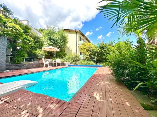 Traumhafte Villa in Pura mit herrlichem Seeblick und privatem Pool - Splendida villa a Pura con magnifica vista lago e piscina privata 1