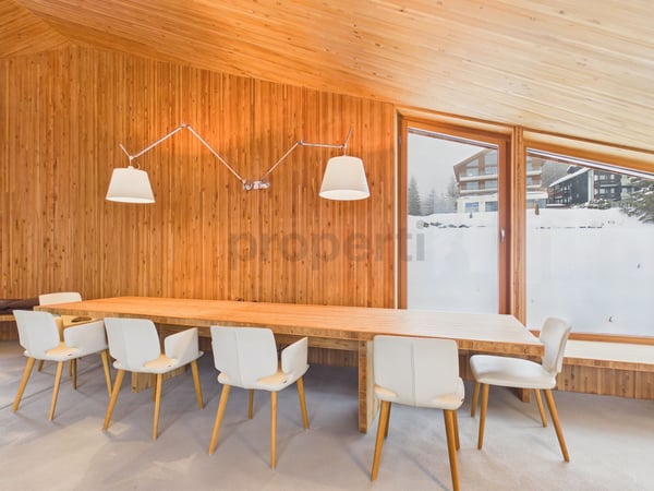 Architektonisch herausragendes Einfamilienhaus an erstklassiger Panoramalage in den Schweizer Alpen - ein Zweitwohnsitz mit Wohnkomfort und Weitblick 7