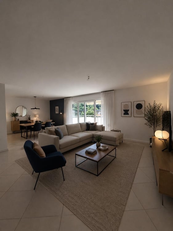 Moderno e luminoso appartamento con grande balcone coperto a Cadenazzo 1