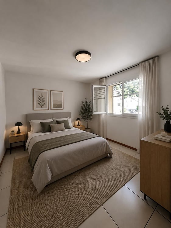Moderno e luminoso appartamento con grande balcone coperto a Cadenazzo 5