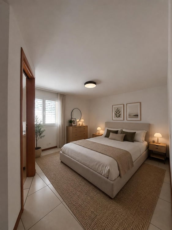 Moderno e luminoso appartamento con grande balcone coperto a Cadenazzo 4