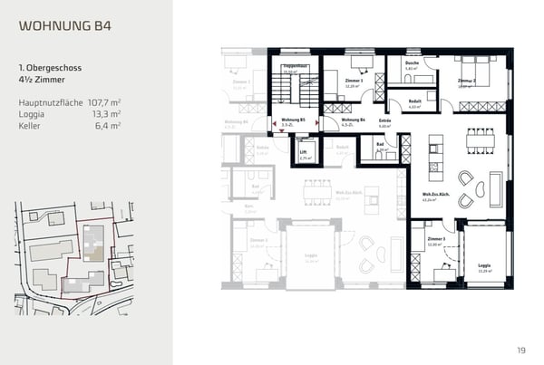 Hochwertige 4.5-Zimmer-Neubauwohnung in privilegierter Lage - Muri AG 4