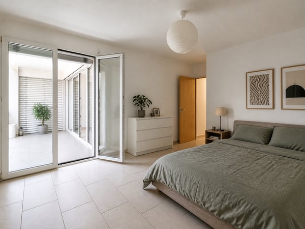 Elegante appartamento di 4.5 locali con vista panoramica e doppia terrazza ad Agno 6