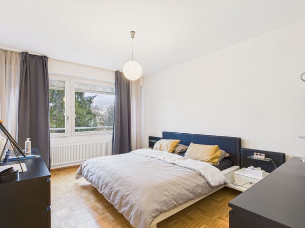 Appartement meublé de 5.5 pièces - 165 m² - Résidence de standing privée et arborée - Proche Nations et Organisations - Genève 4