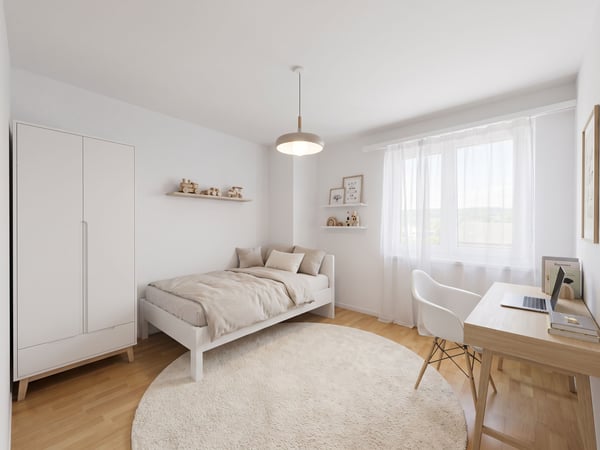 Moderne und lichtdurchflutete Wohnung mit Balkon in Schwaderloch 8