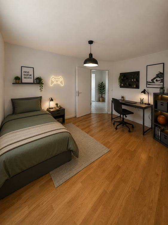 Ruhige Wohnlage, grosszügiger Gartensitzplatz und zwei Tiefgaragenplätze inklusive 6