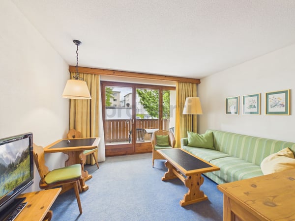 Helle 1.5-Zimmer-Wohnung mit Balkon, Davos Dorf 2