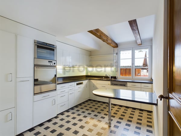 Modernes 5.5-Zimmer-Maisonette-Zuhause auf drei Etagen mit Balkon in Gais 5
