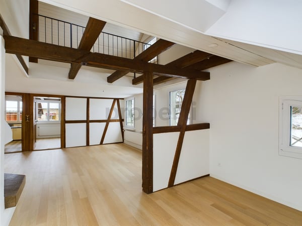 Modernes 5.5-Zimmer-Maisonette-Zuhause auf drei Etagen mit Balkon in Gais 4
