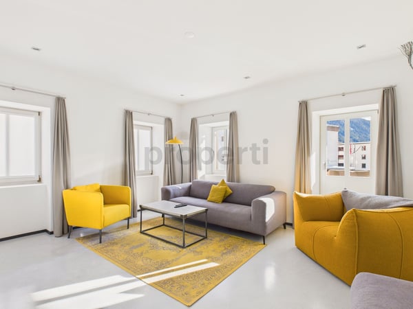 Exklusive 4.5-Zimmer-Eigentumswohnung mit Alpenpanorama in historischer Villa - Davos Platz 2