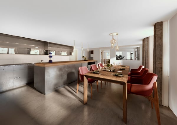 4-Zimmer-Loft mit grosser Terrasse (EG Rest.) 4