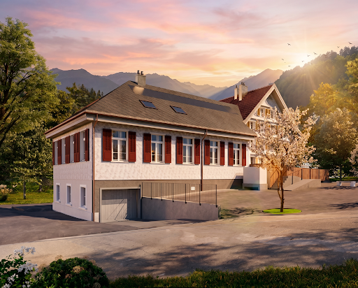 4-Zimmer-Loft mit grosser Terrasse (EG Rest.) 1