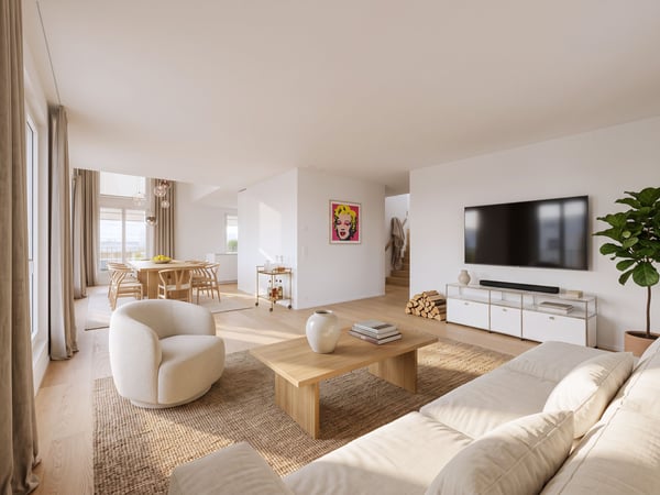 Neubau-Attika 4.5 Zimmer | Duplex | Terrasse | Reinach 2