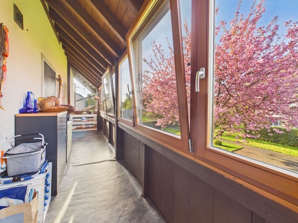 Einzigartige Maisonettewohnung mit Wintergarten und Cheminée in Amlikon-Bissegg 9