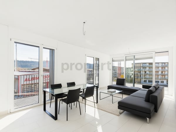 Lichtdurchflutete 4.5-Zimmer-Neubauwohnung in Buchs - Kanton Zürich 2