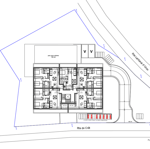 Projet de promotion immobilière - Vuisternens La Joux, à 10 minutes de Bulle 4