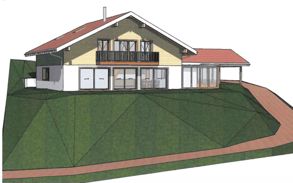 Spacieux 7.5 pièces - chalet avec balcon et finitions Minergie-P-Eco, Salins