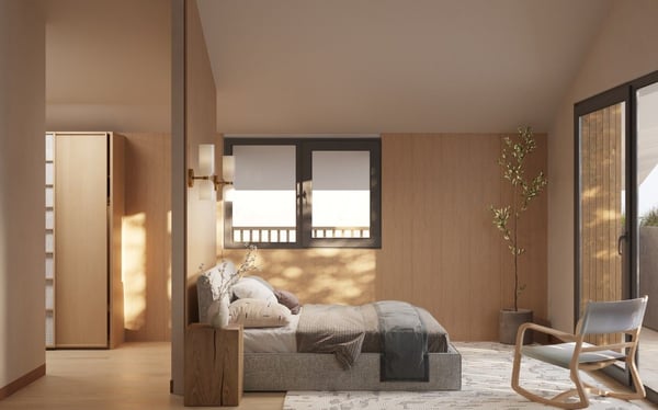 Chalet mitoyen contemporain sur plan - 5,5 pièces à Euseigne (Hérémence) 5