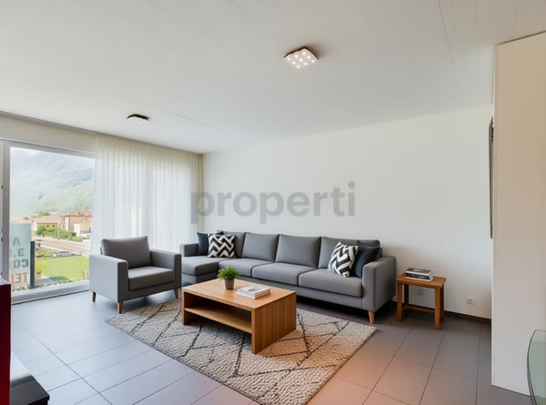 Moderno e luminoso appartamento di 3.5 locali a Biasca 2