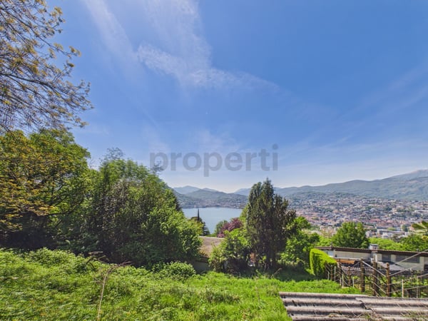 Ampio terreno edificabile vista lago in zona tranquilla, Viganello 7