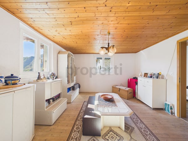 Casa unifamiliare con torba, giardino,vista panoramica RESIDENZA PRIMARIA E SECONDARIA IN VAL CALANCA 7