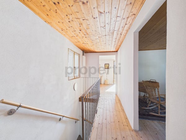 Casa unifamiliare con torba, giardino,vista panoramica RESIDENZA PRIMARIA E SECONDARIA IN VAL CALANCA 8