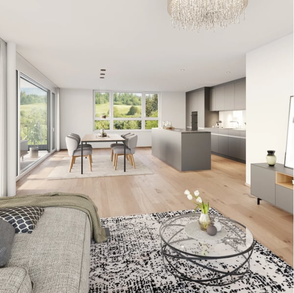 Neubauprojekt: 4.5-Zimmer-Obergeschosswohnung in Untereggen 4