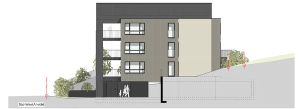 Neubauprojekt: 4.5-Zimmer-Obergeschosswohnung in Untereggen 8