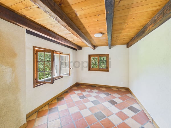 Maison villageoise de 3 appartements (2x 3.5 pces et 1x 2.5 pces) au calme absolu 4