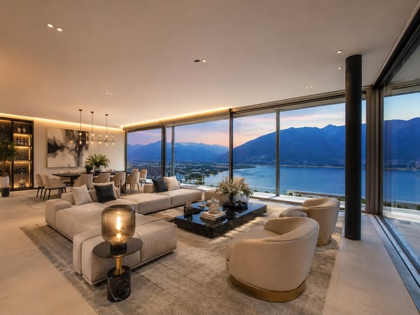 Lusso ed eleganza: esclusivo attico 4.5 locali con piscina a Brione sopra Minusio 4