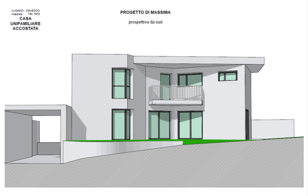 Terreno edificabile in vendita a Davesco-Soragno - Possibilità di residenza primaria o secondaria 1