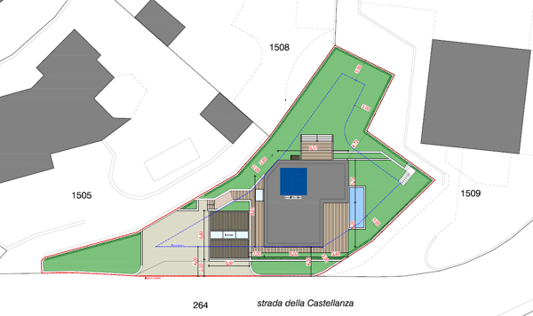 Terreno con progetto di costruzione e vista lago, Dino-Sonvico 9