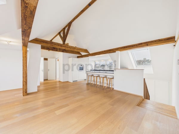 Exklusive 6.5-Zimmer-Attikawohnung mit sonnigem Balkon in Basel 11