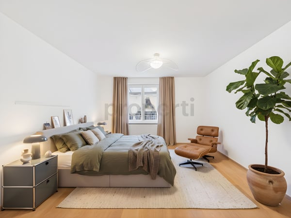 Exklusive 6.5-Zimmer-Attikawohnung mit sonnigem Balkon in Basel 4