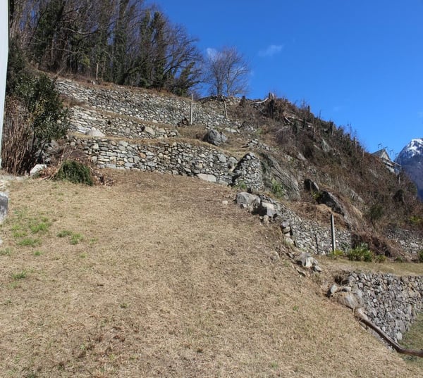 Terreno edificabile R2 di 770 m², progetto di massima e grotto/rustico esistente 2