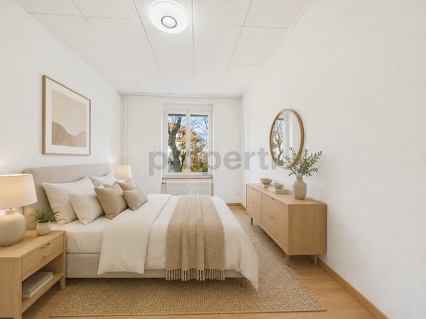 Zentral gelegene 4.5-Zimmer-Etagenwohnung mit 200 m2 grosser Terasse + 18 m2 Wintergarten in St. Gallen 6