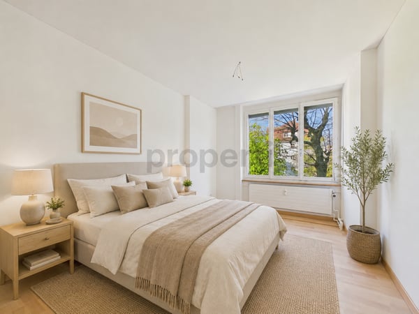 Zentral gelegene 4.5-Zimmer-Etagenwohnung mit 200 m2 grosser Terasse + 18 m2 Wintergarten in St. Gallen 4