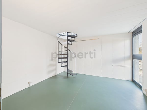 Wohnen in einer Ikone der Schweizer Architektur | Einzigartige 4.5-Zimmer-Maisonettewohnung im denkmalgeschützten Atelier-5-Ensemble in Flamatt 5