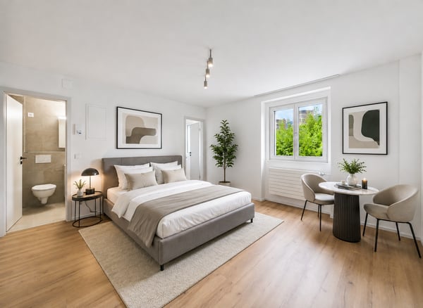 Erstbezug nach Renovation - Moderne 2.5-Zimmer-Wohnung mit Pilatusblick 1