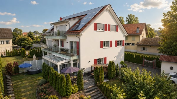 Stilvolle Maisonette mit Sommergarten und Wintergarten - ein Zuhause zum Wohlfühlen. 1